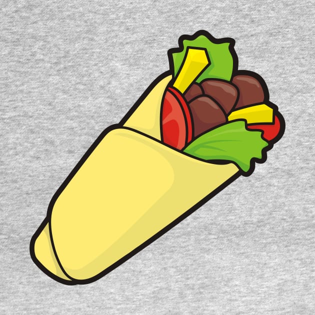 Tortilla Wrap Icon by sifis